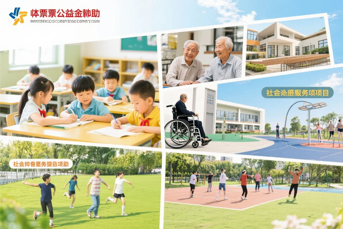 彩票公益金资助的多元社会福祉项目